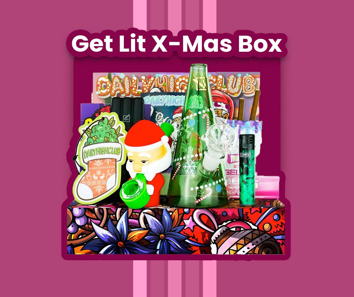 Lit X-Mas Box: