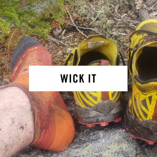 Read Now - a trail runner with their shoes off, letting their feet breathe