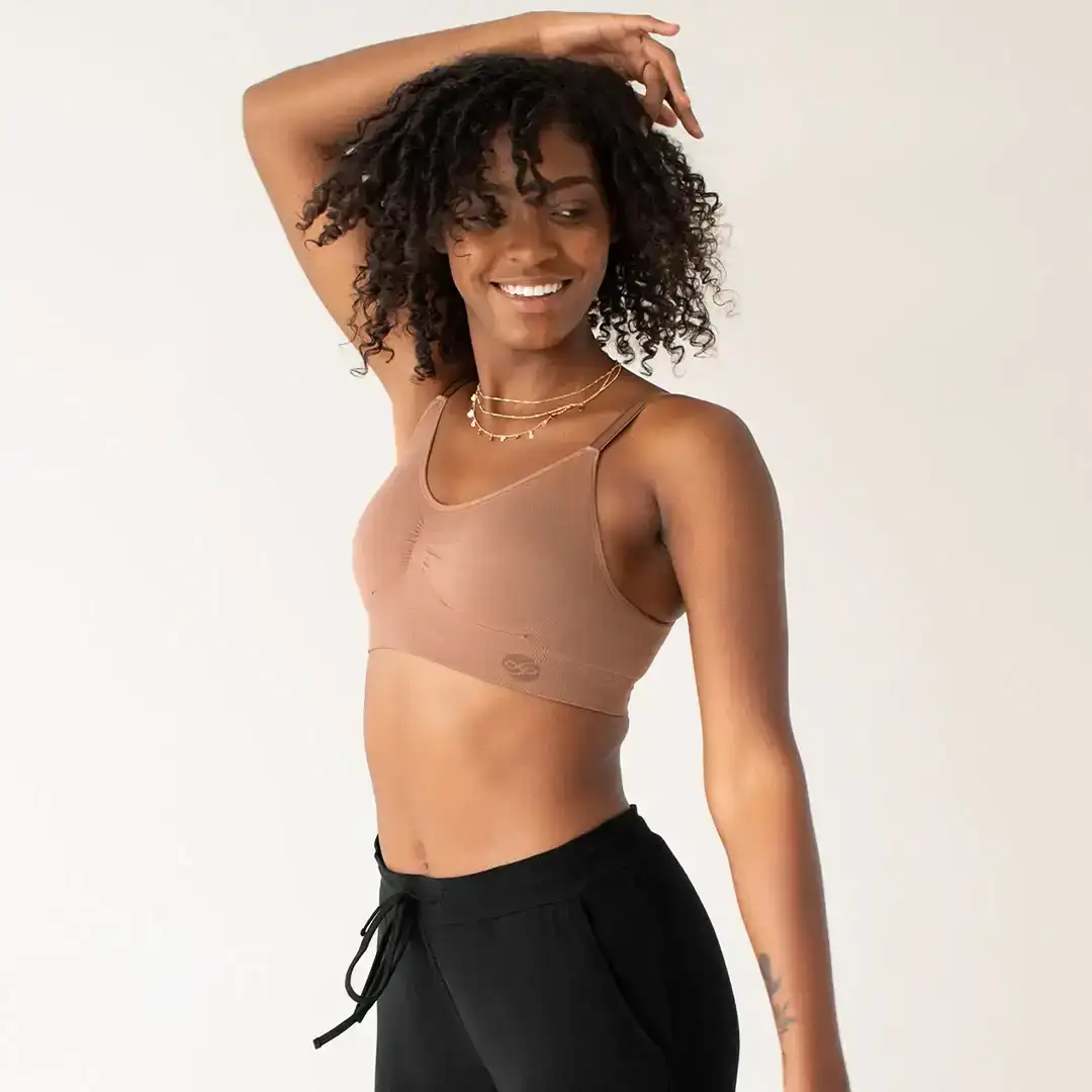 Image of The Nellie Simply Wireless Bra | Mocha