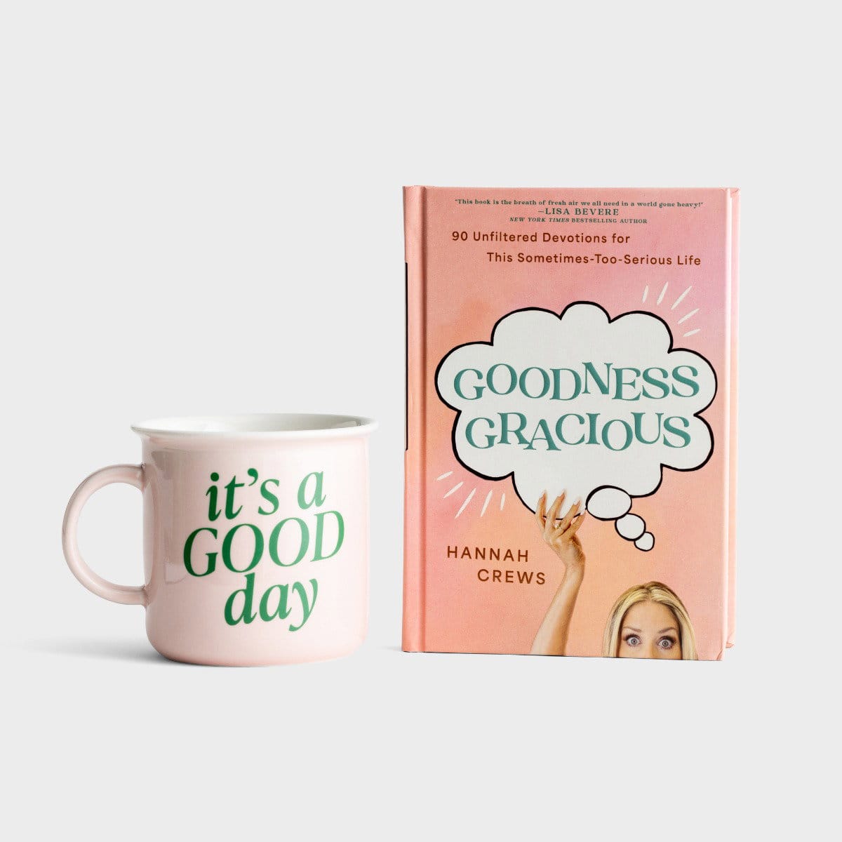 Goodness Gracious Devotional + Good Day Mug - Gift Set