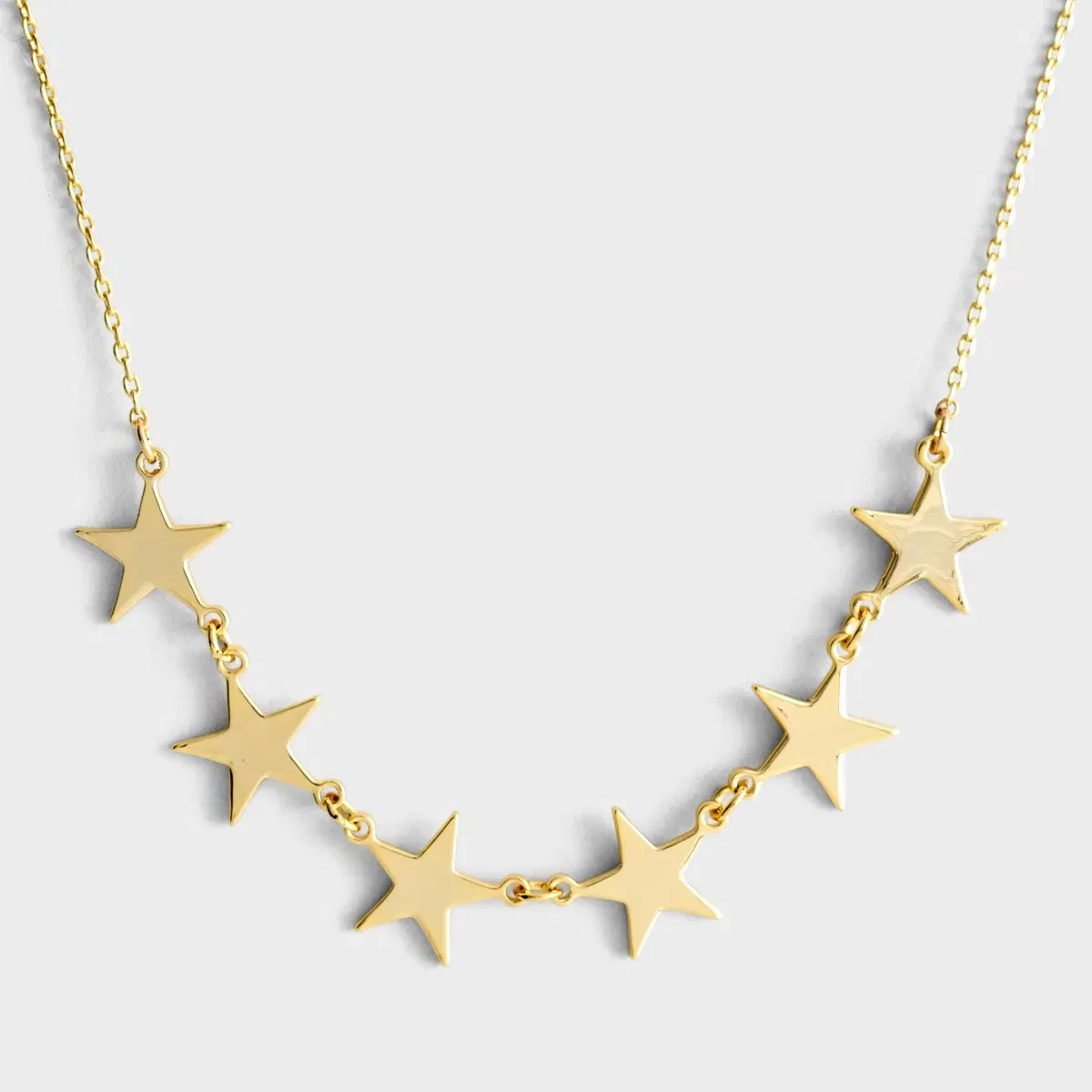 Mary Square - Lexi Stars - Gold Necklace