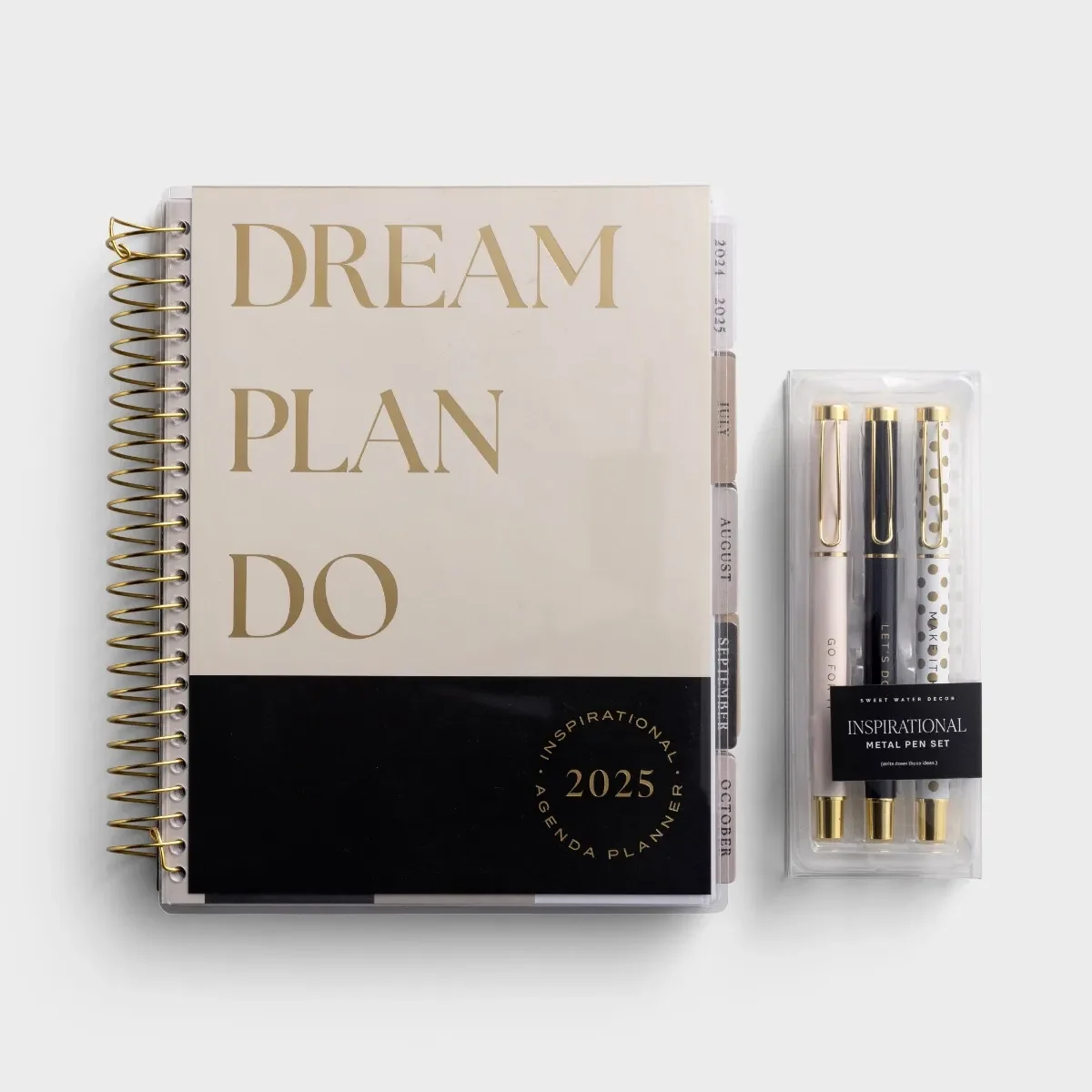 Melissa Horvath - Dream Plan Do Agenda Planner + Inspirational Pen Set