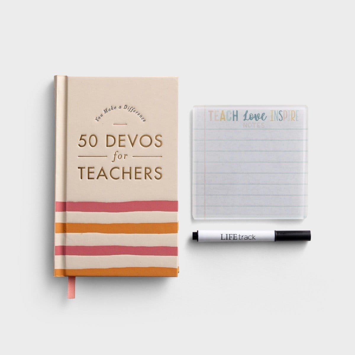 You Make a Difference - Inspirational Devo Gift Set for Teachers