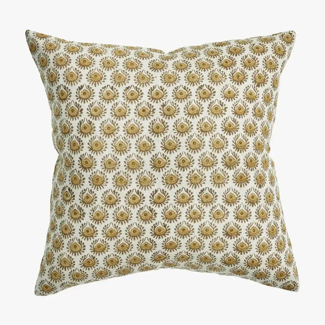 Image of Lyon Saffron Pillow Cover