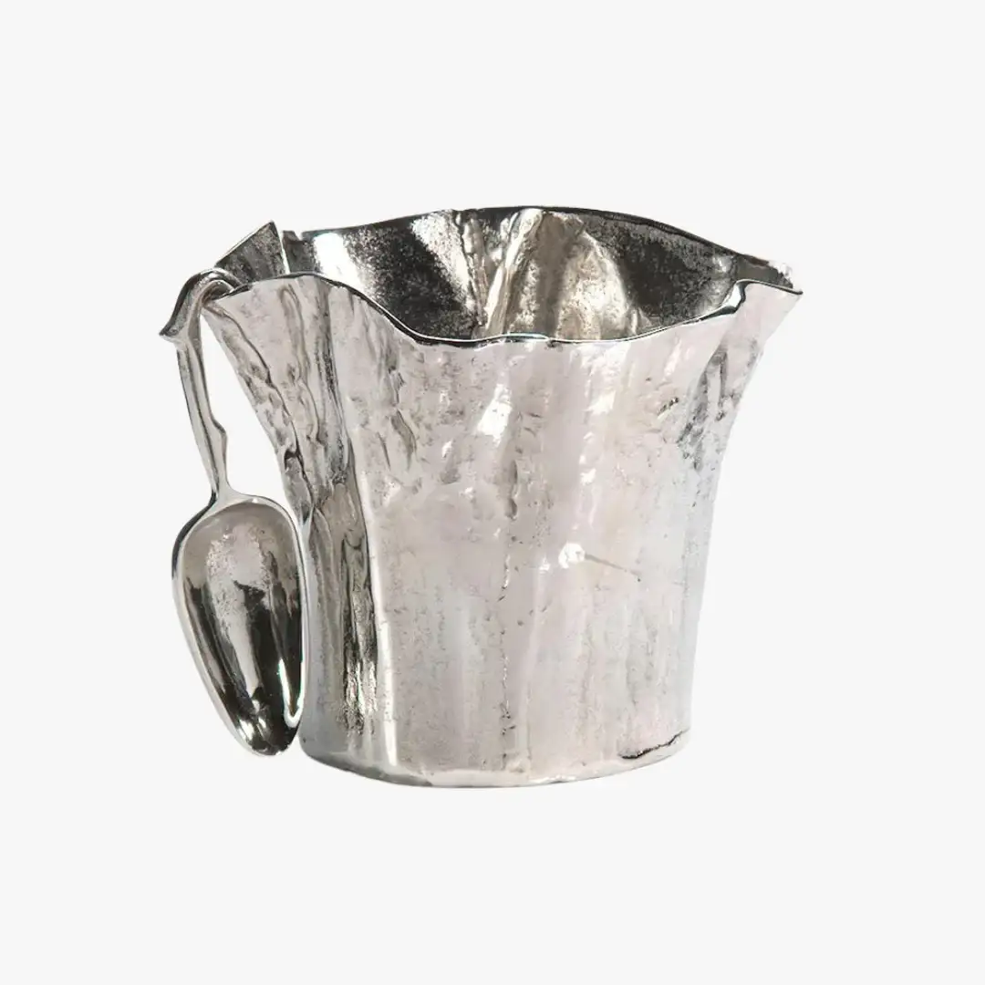 Image of Waves Aluminum Ice Bucket