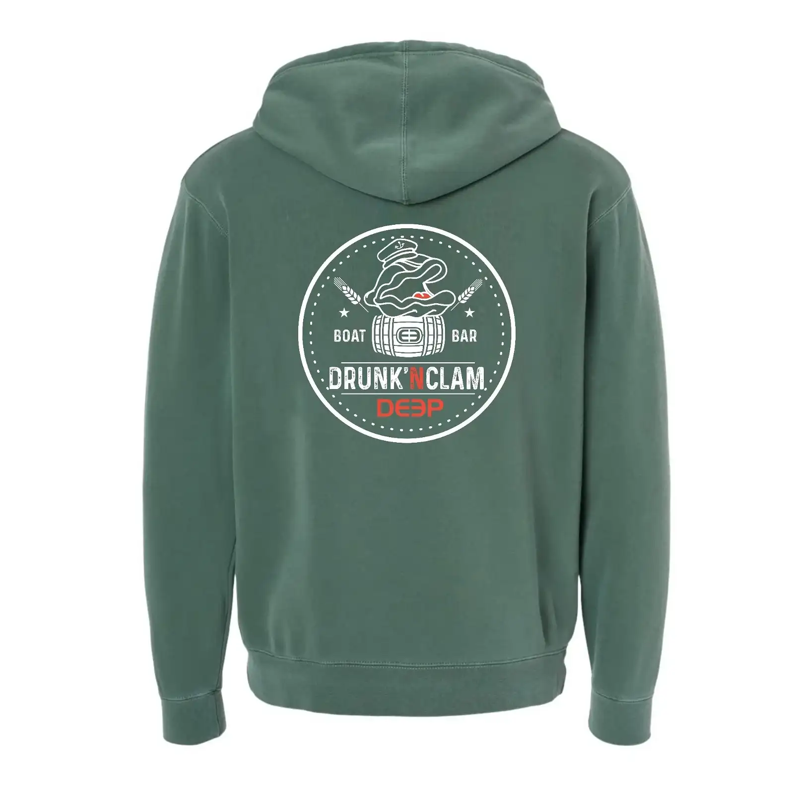 Beach Washed Drunk'n Clam Hoodie