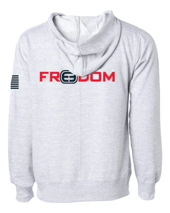 Freedom Hoodie - Heather Grey