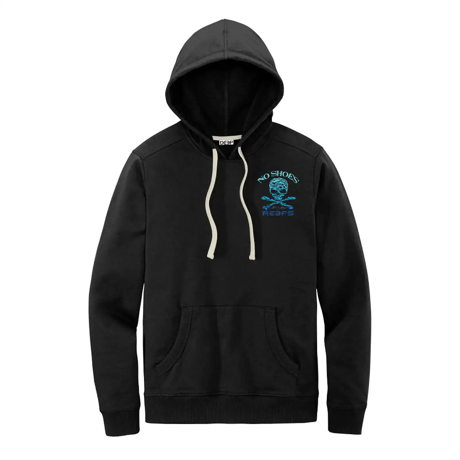 No Shoes Reefs - Hoodie - Black