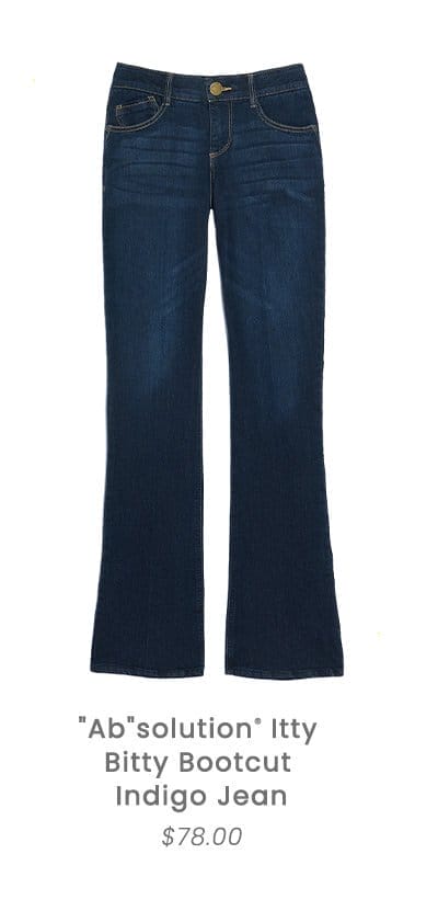 "Ab"solution® Itty Bitty Bootcut Jeans