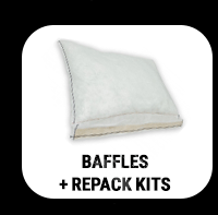 Shop Baffles and Repack Kits