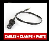 Shop Cables + Clamps + Parts