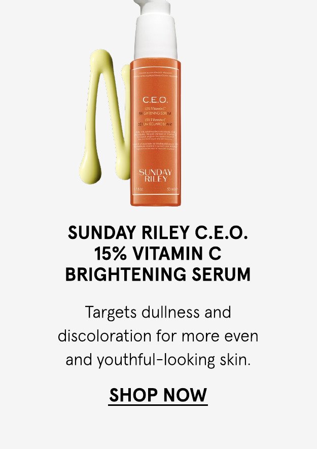 Sunday Riley C.E.O. 15% Vitamin C Brightening Serum 50ml