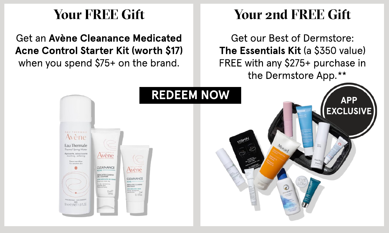 2 FREE gifts with purchase