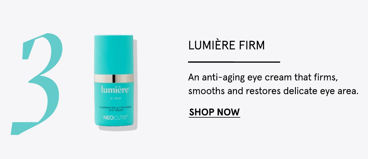 Neocutis LUMIÈRE FIRM Illuminating & Tightening Eye Cream