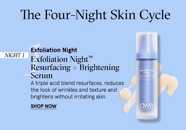 Dr. Whitney Bowe Beauty Exfoliation Night Resurfacing + Brightening Serum