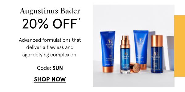 Augustinus Bader 20 off with code: SUN