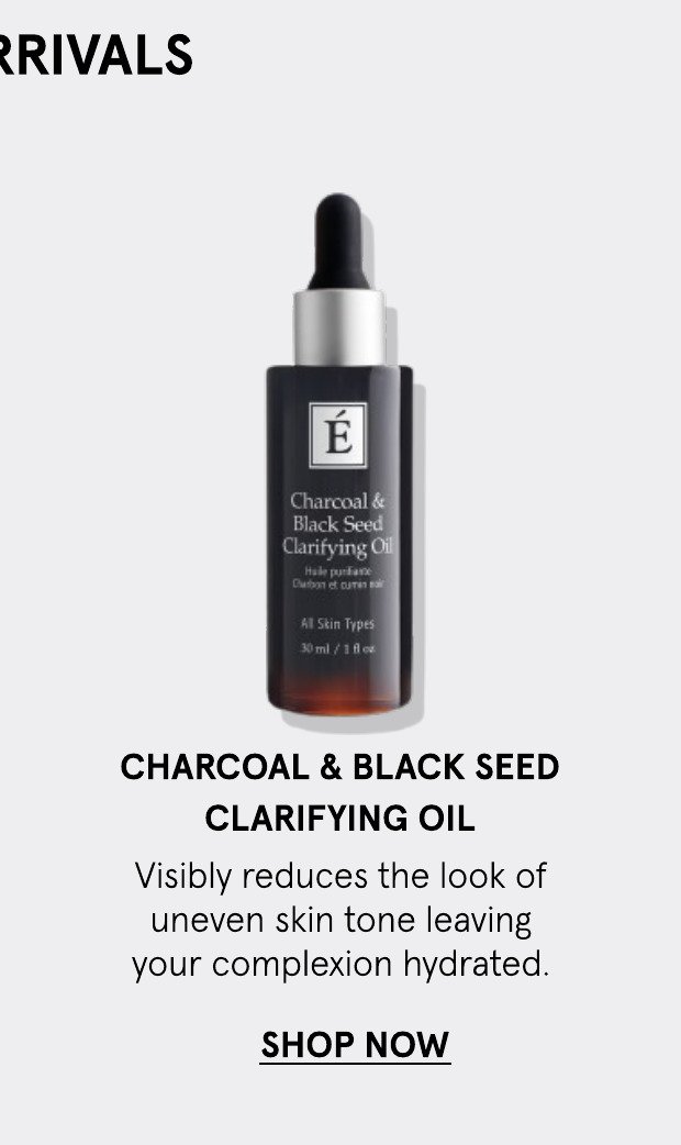 Eminence Organic Skin Care Charcoal and Black Seed Clarifying Oil 30ml