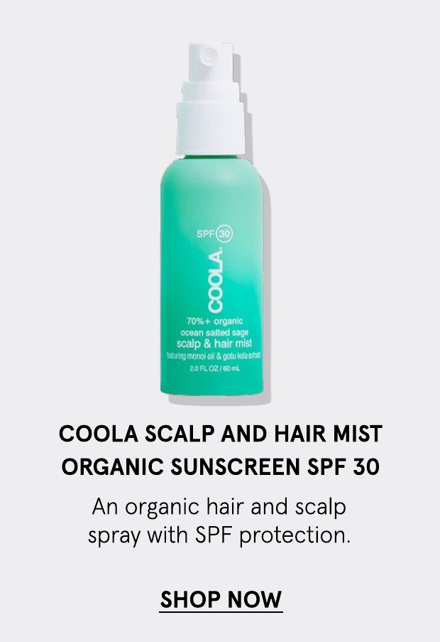 COOLA Scalp and Hair Mist Organic Sunscreen SPF 30