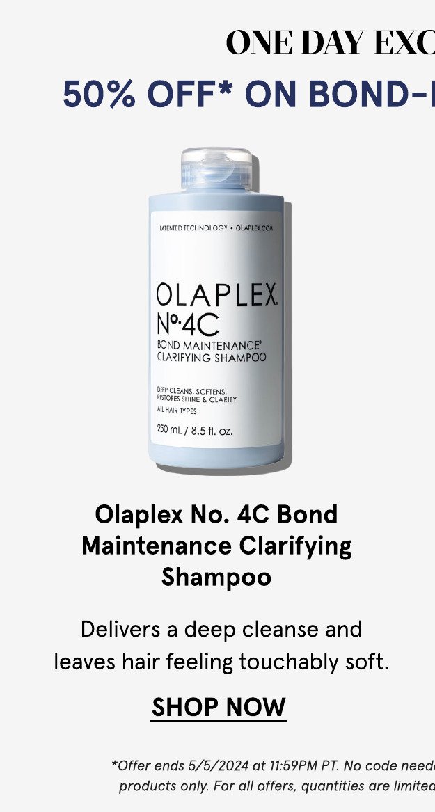 Olaplex No. 4C Bond Maintenance Clarifying Shampoo