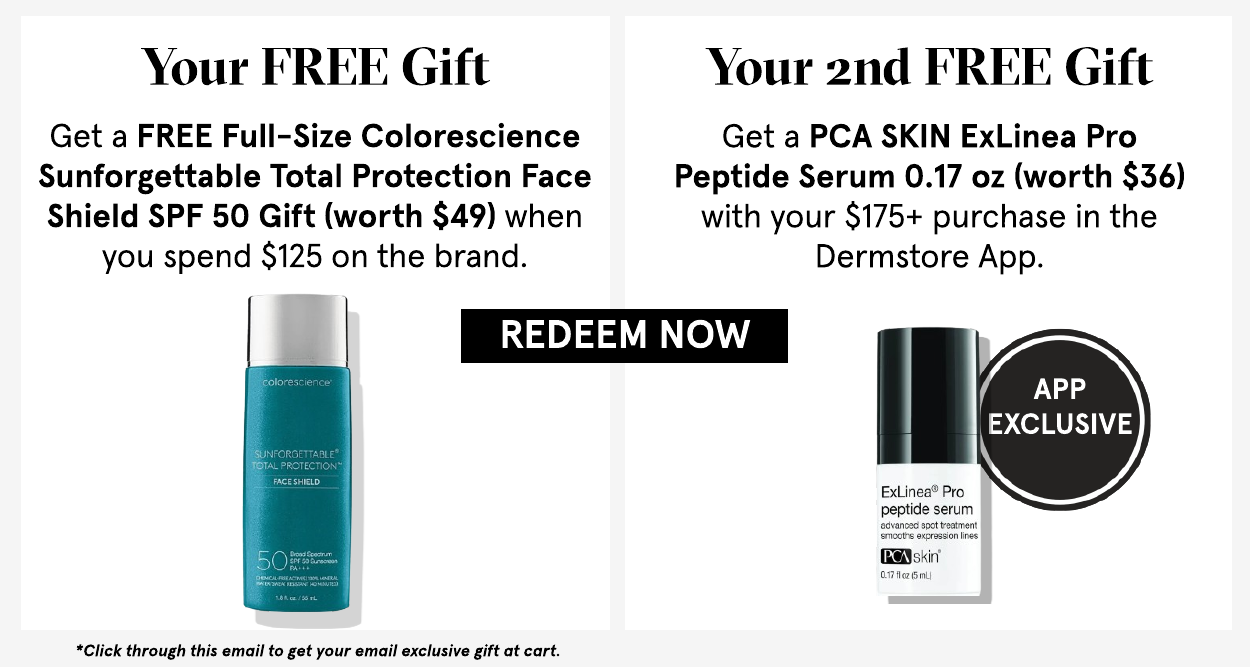Email Exclusive Colorescience FREE GIFT with purchase
