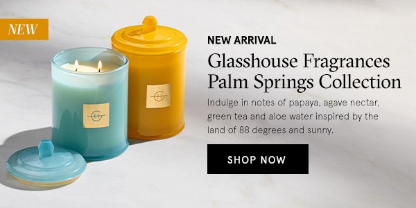 Glasshouse Fragrances Palm Springs Collection