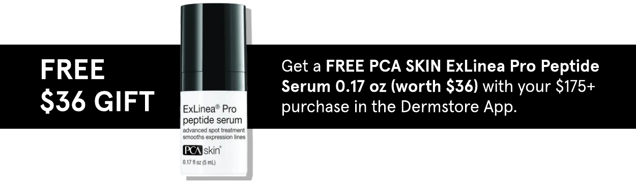 Free \\$36 PCA SKIN with you \\$175+ purchase in the Dermstore App