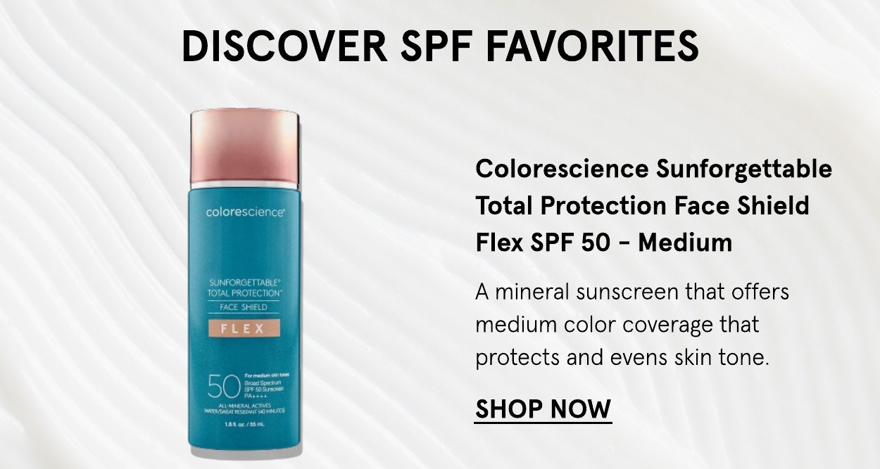 Colorescience Sunforgettable Total Protection Face Shield Flex SPF 50 1.8 fl. oz. - Medium