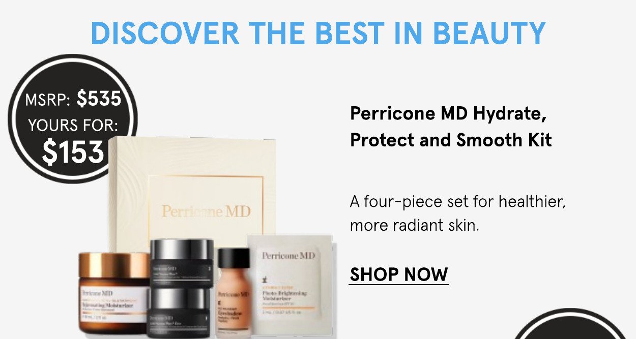 Perricone MD Hydrate, Protect and Smooth Kit