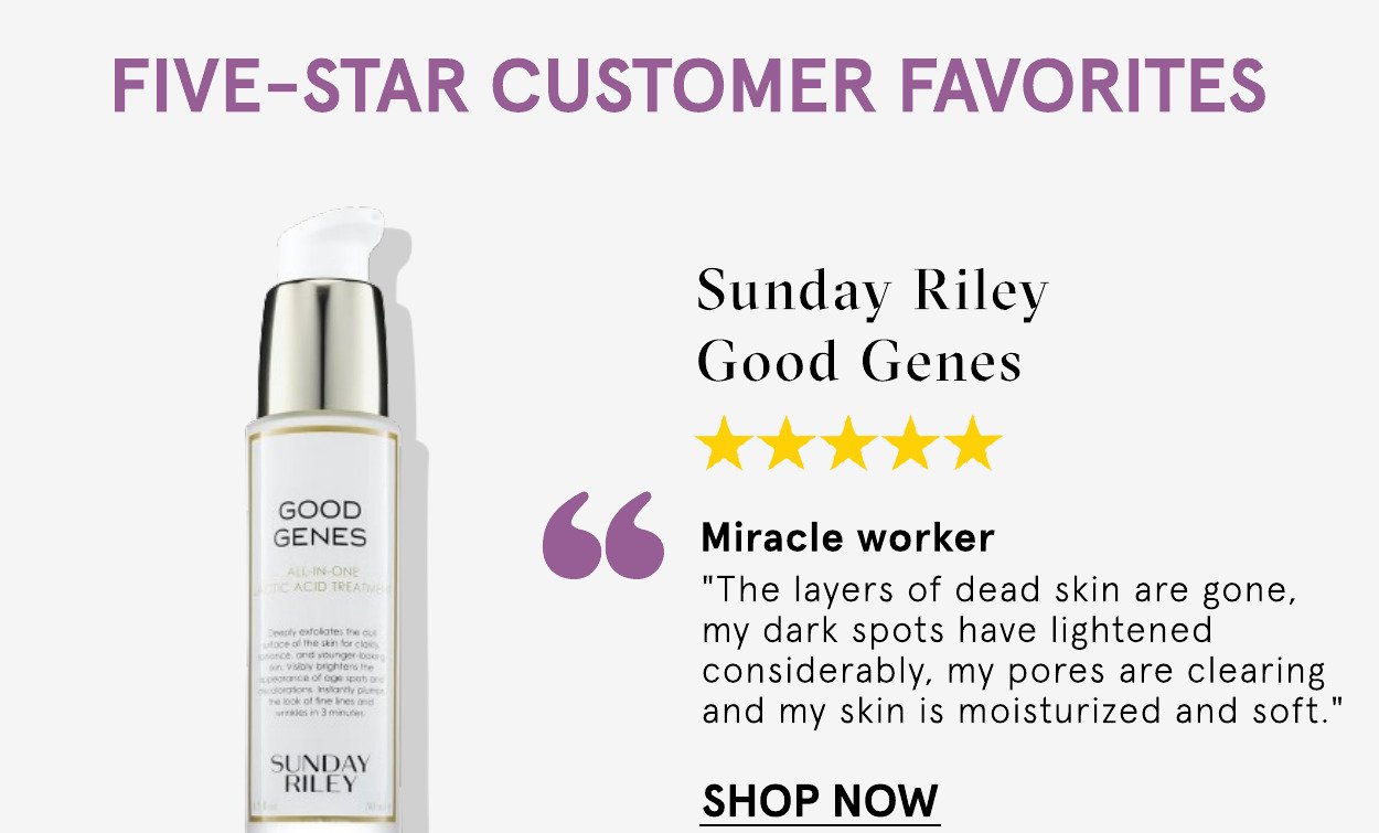 Sunday Riley Good Genes All-In-One Lactic Acid Treatment