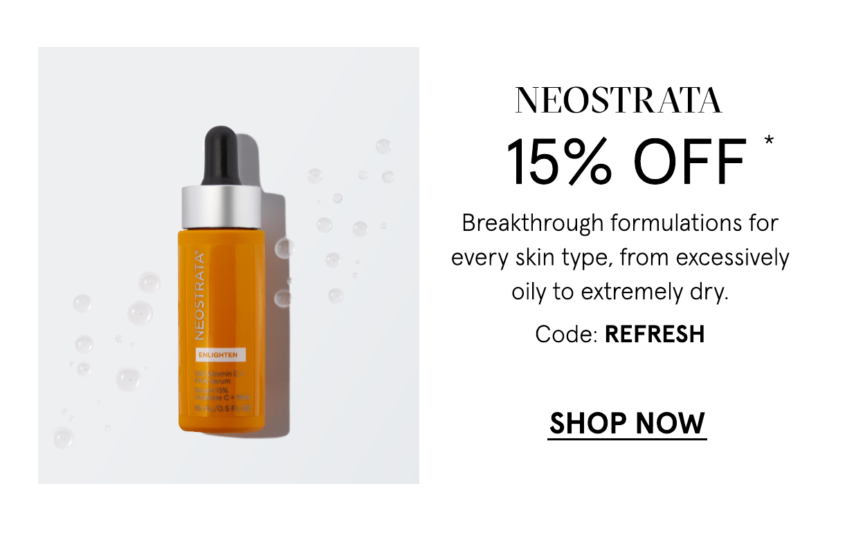 NeoStrata 20 off with code: REFRESH