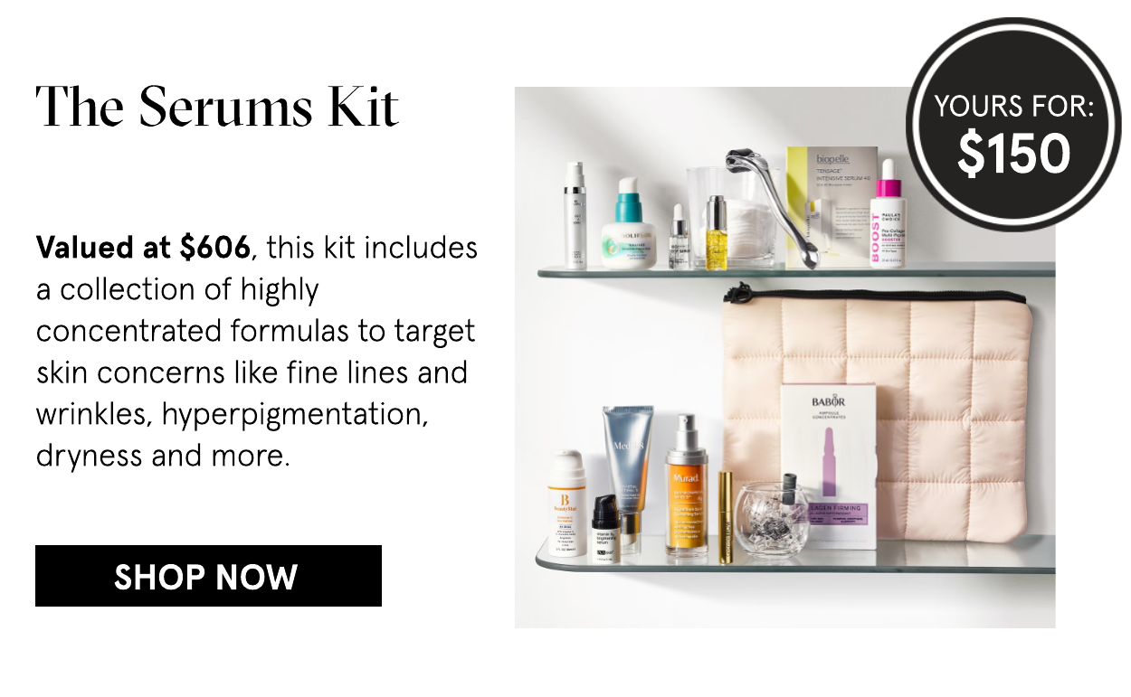 SHOP The Serums Kit