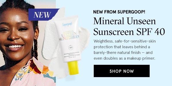 Supergoop! Unseen Sunscreen Mineral SPF 40 50ml