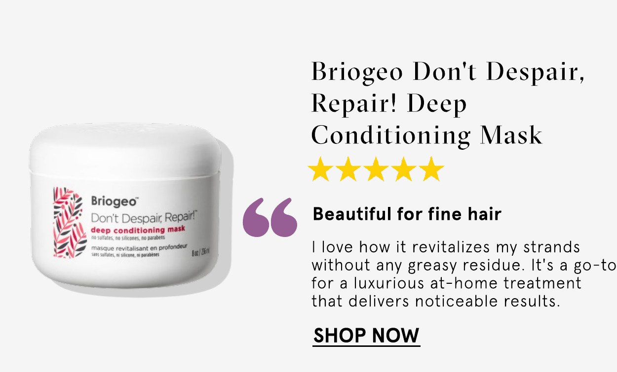 Briogeo Don't Despair, Repair!™ Deep Conditioning Hair