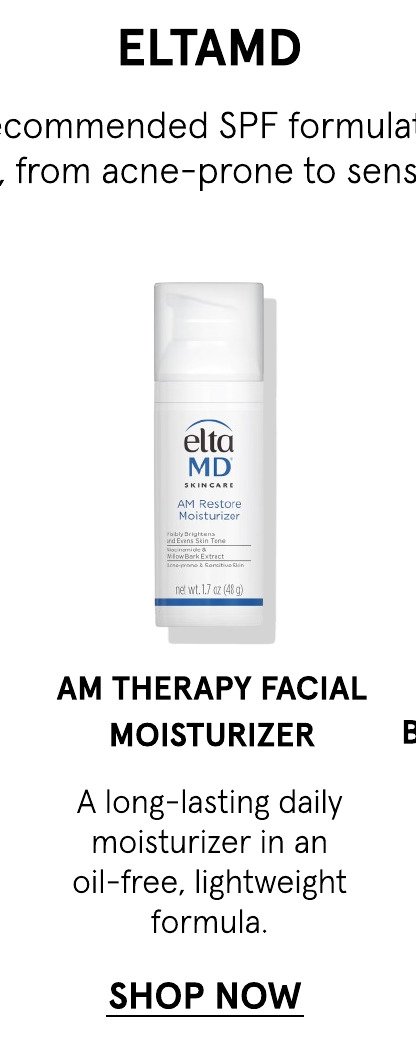 EltaMD AM Therapy Facial Moisturizer