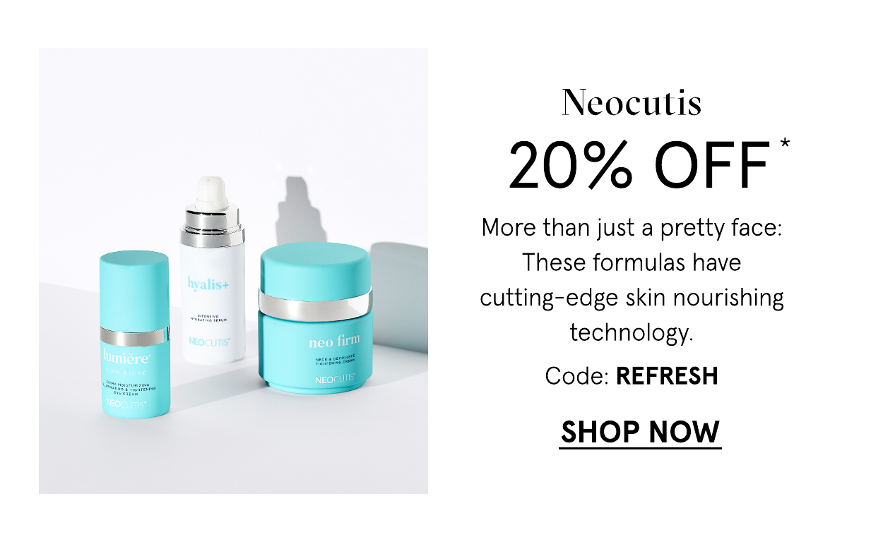 Neocutis 20 off with code: REFRESH