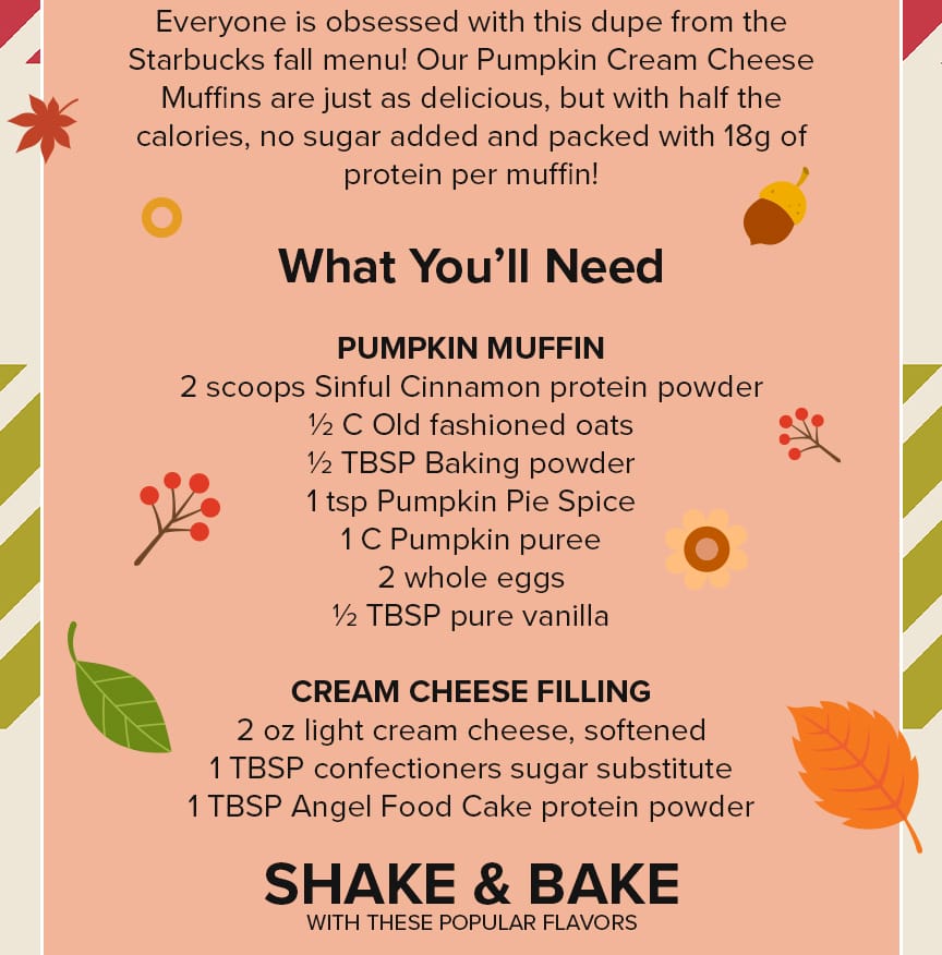 Everything you'll need to make this delicious fall recipe 