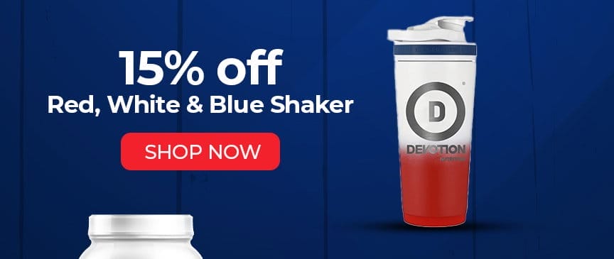 15% off Red, White and Blue Ice Shaker