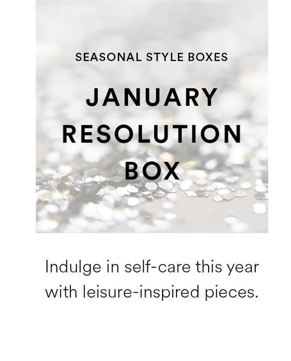 January Resolution Box