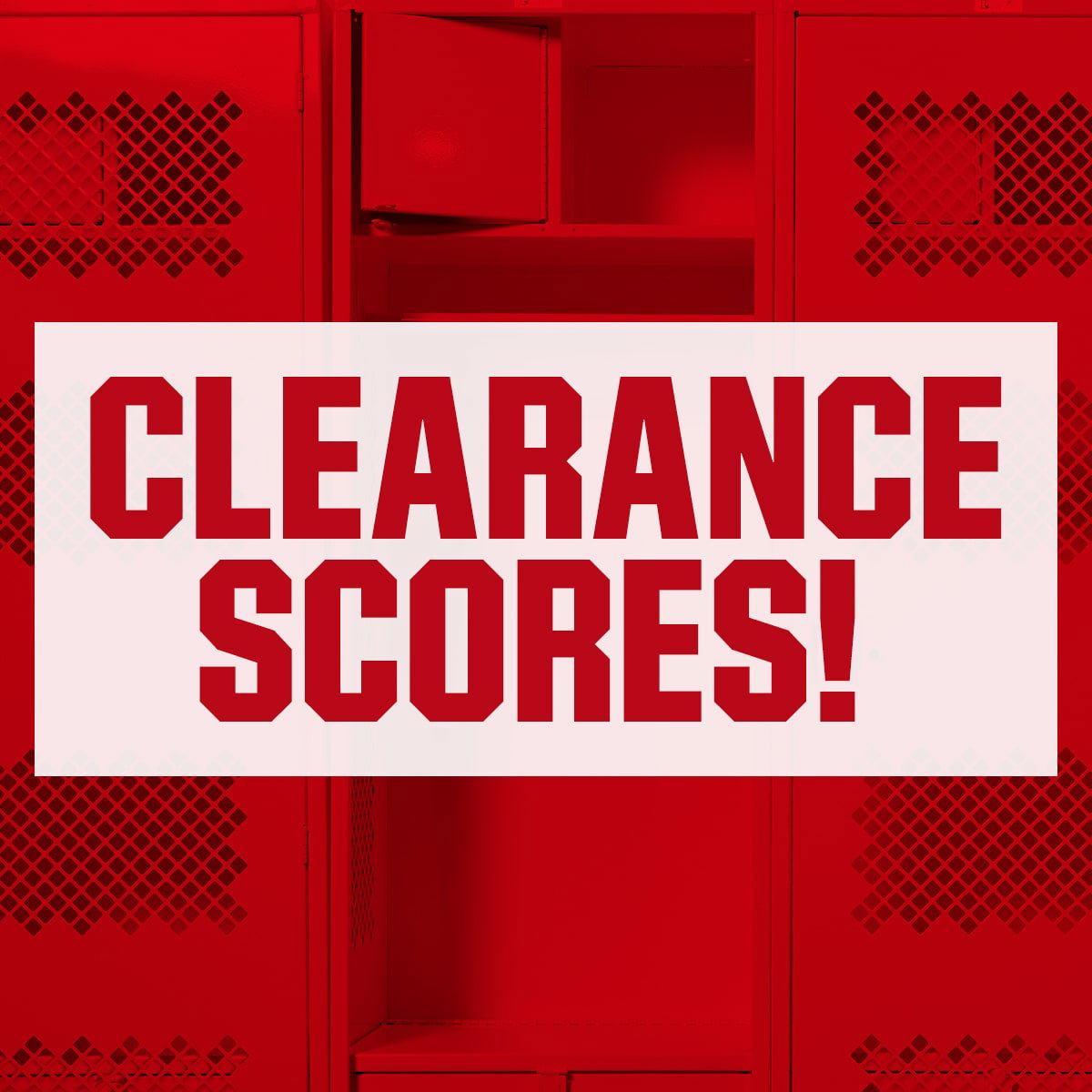 \xa0Clearance scores.