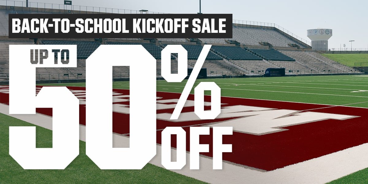 \xa0Back-To-School Kickoff Sale. Up to 50% Off.