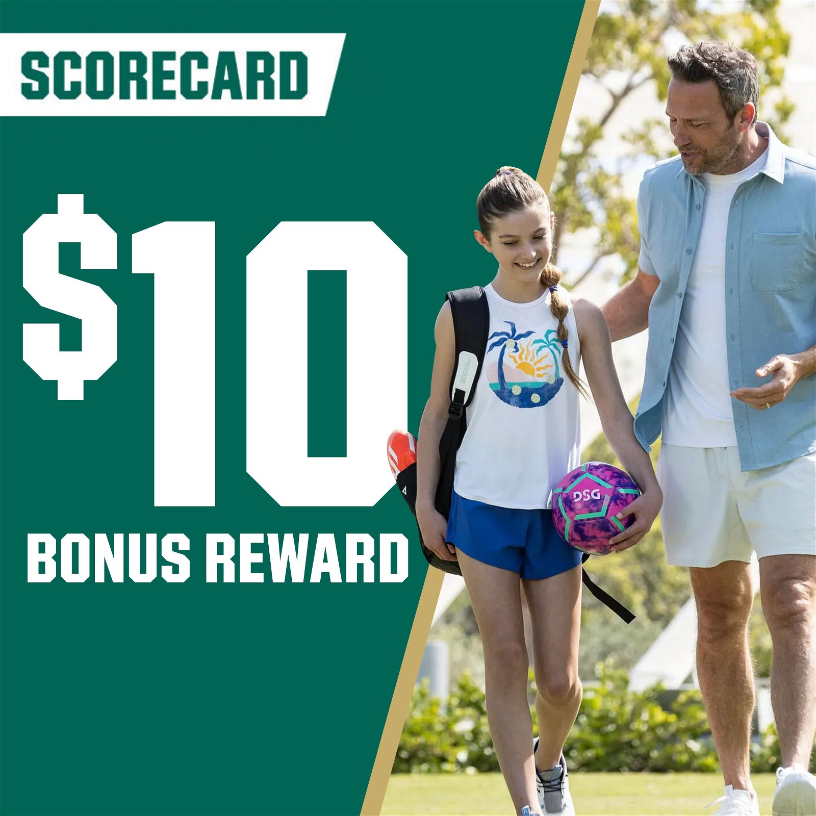 \xa0Scorecard. \\$10 bonus reward.