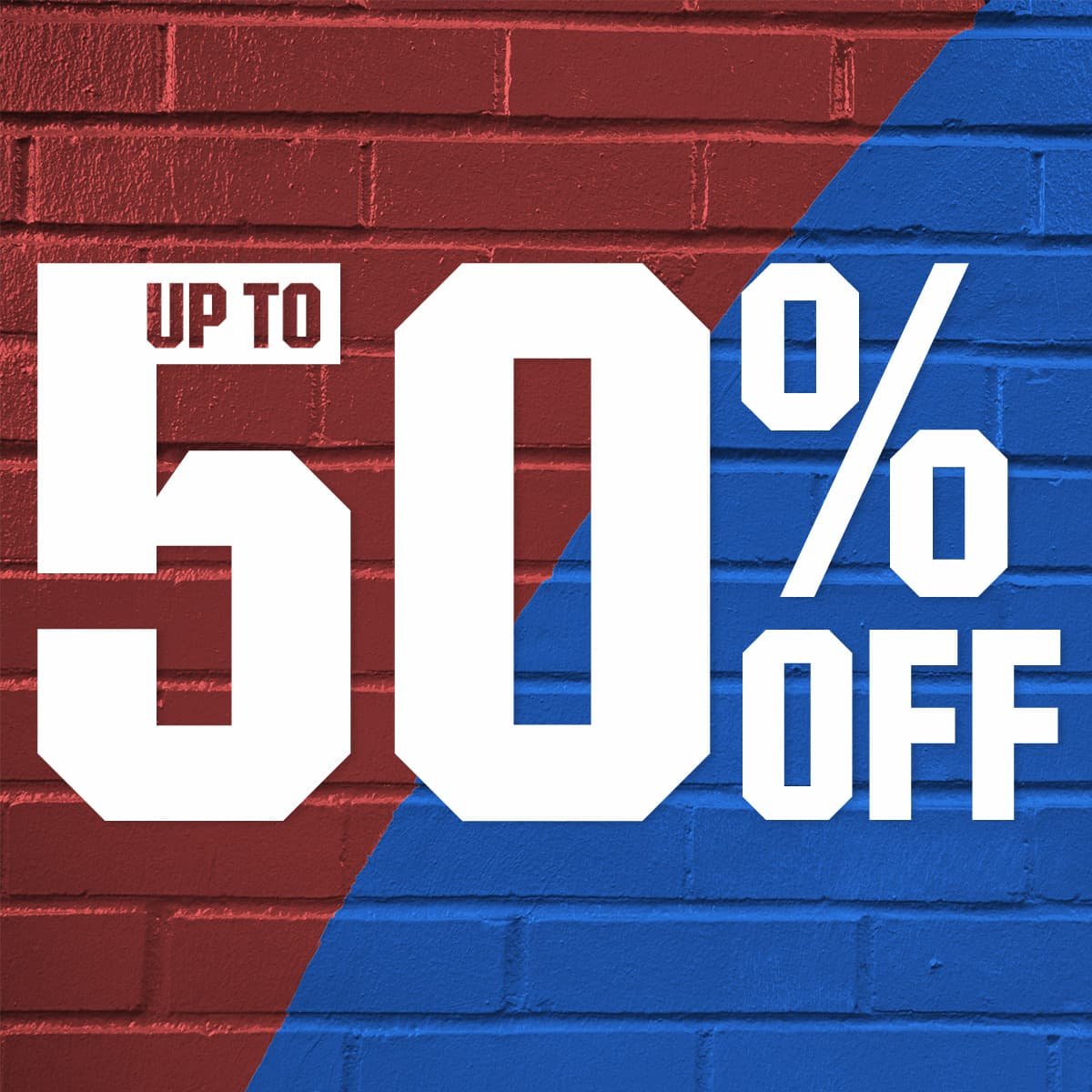 \xa0Up to 50% off.