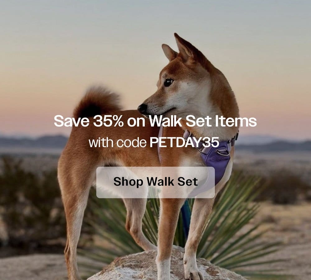 Save 35% on walk gear items