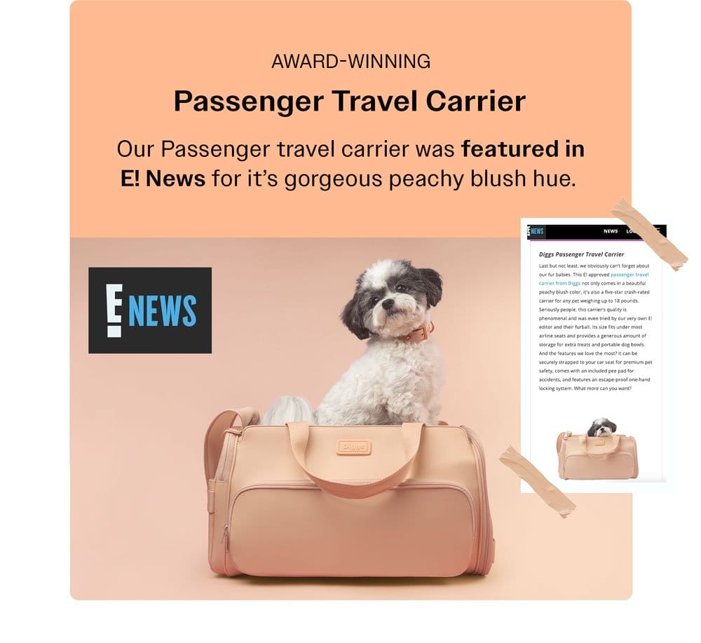 Award-Winning Passenger Travel Carrier