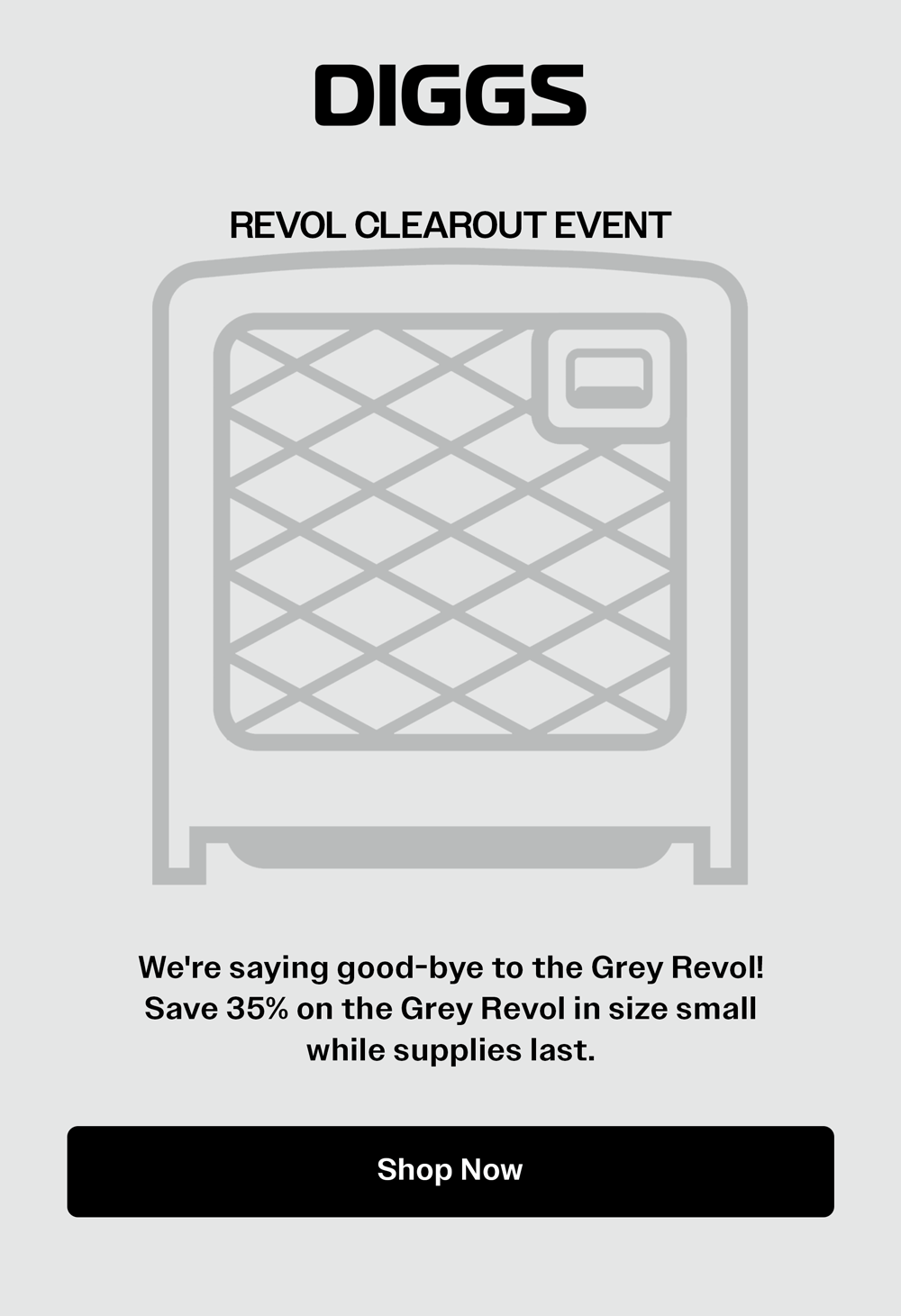 35% off Grey Revol