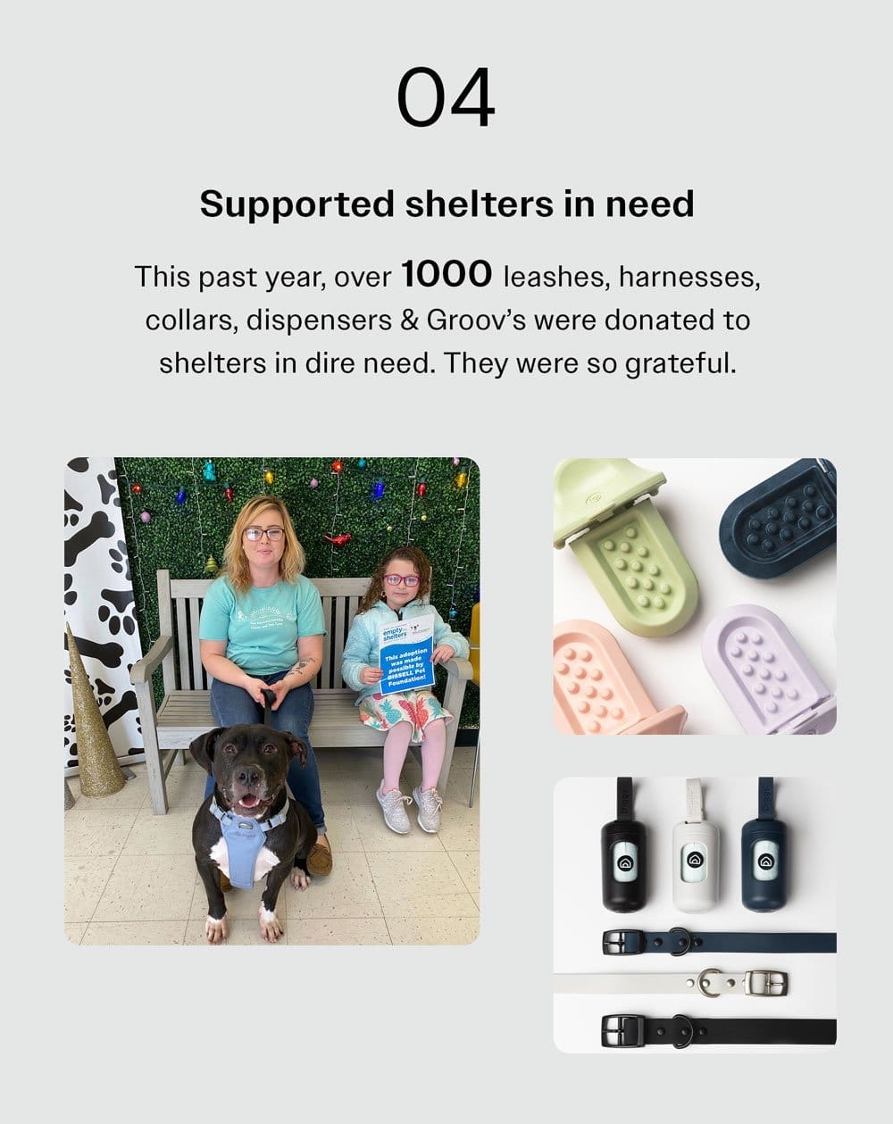 Supported shelters in need