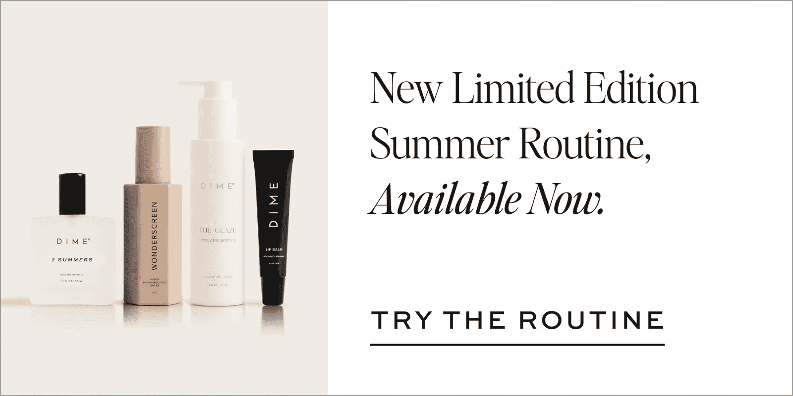 Shop the new limited edition Summer Routine, Available now!