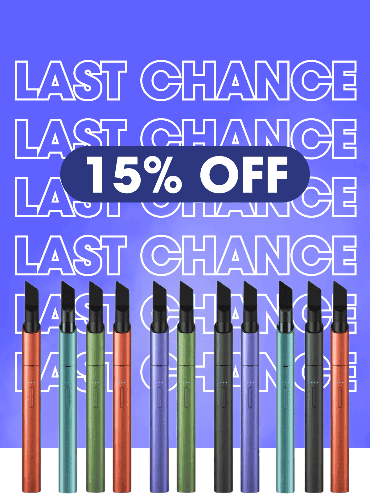 LAST CHANCE: BOGO HALF OFF