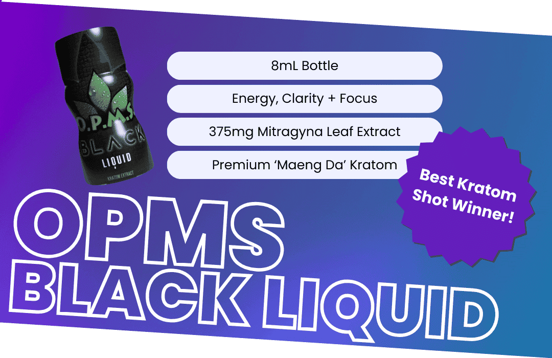 OPMS Black Liquid Kratom Shot