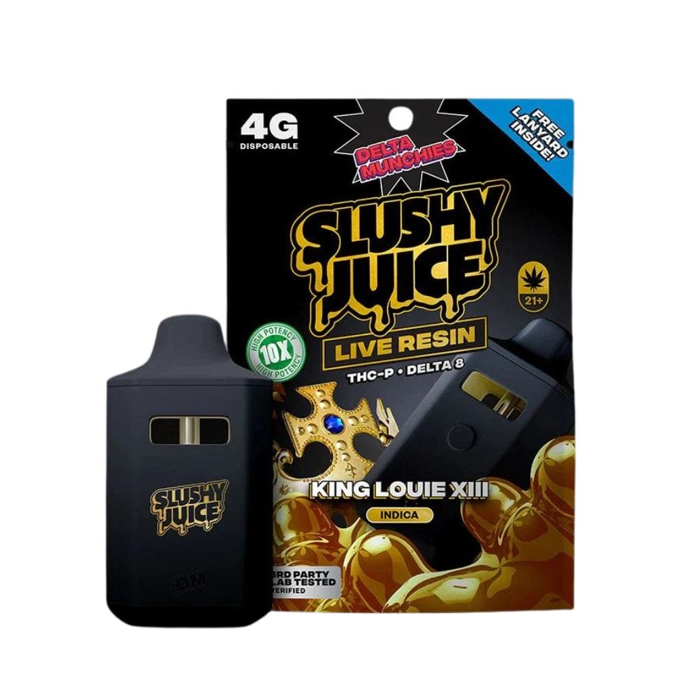 Image of Delta Munchies ThcP + Delta 8 Vape - 4g Live Resin Slushy Juice